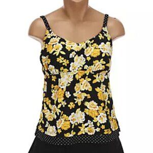 Ocean Dream Signature Dusty Rose Swim Tankini Top Only  8372